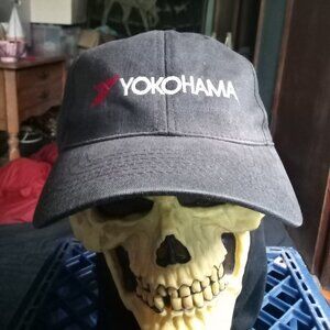 Vintage Yokohama Tires Strap Back Hat Cap